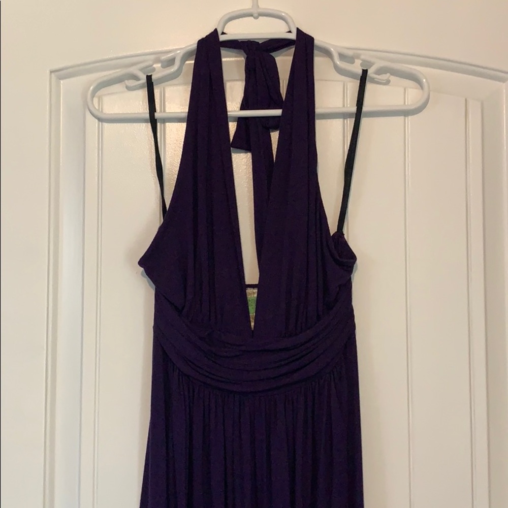 women’s purple dress